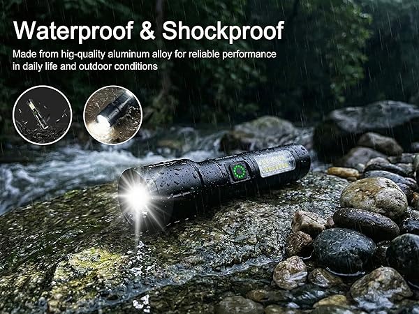 waterproof flashlight mobile