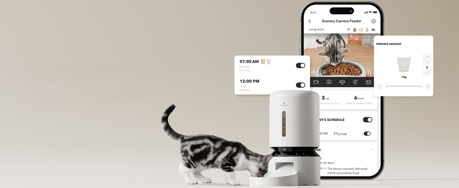 Upgraded Feature: Automatic Feeder with Camera