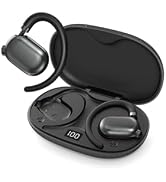 Enerair Open Ear Headphones - Wireless Earbuds with Adjustable Earhooks, Bluetooth 5.4 Headphones...