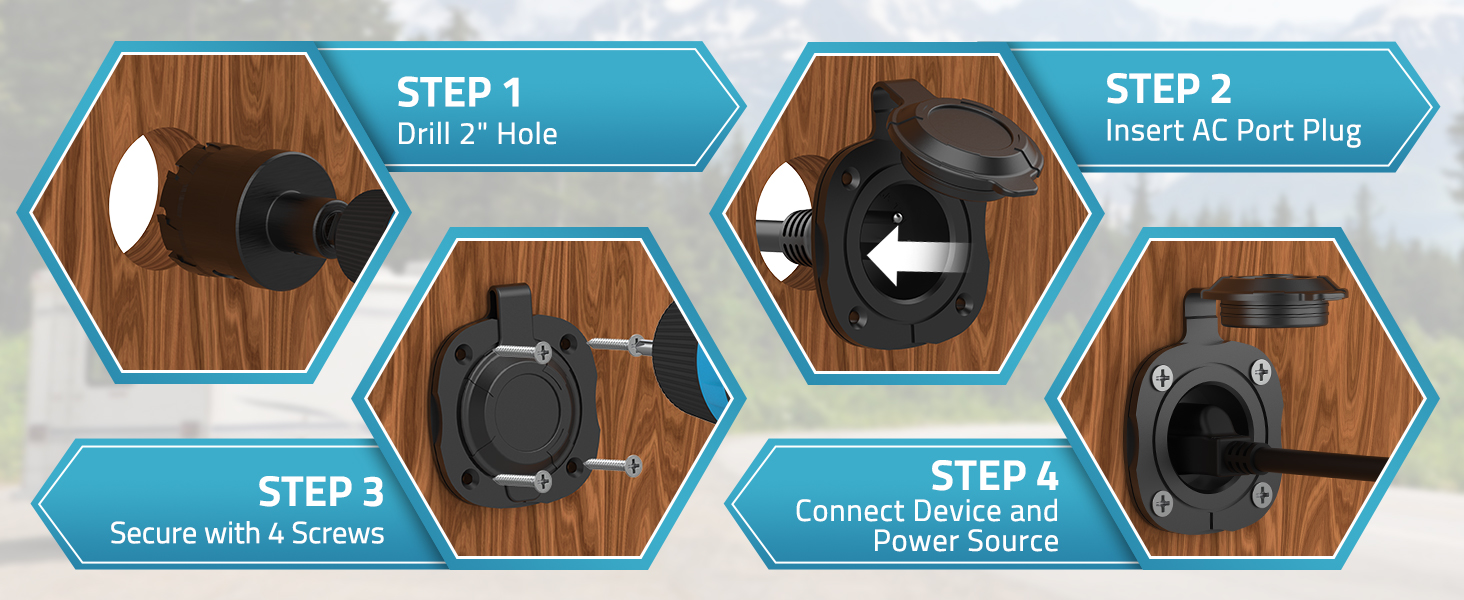 rv plugs, inlets &amp; receptacles
