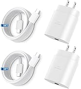 Super Fast Charger Type C, 25W USB C Wall Charger Fast Charging for Samsung Galaxy S23 Ultra/S23/...