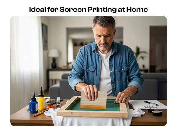 Ideal for Screen Printing at Home