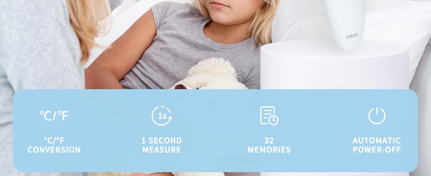 3-in-1 Forehead Thermometer
