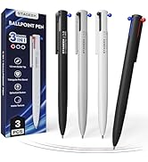 STAGEEK 3 PCS Multicolor Pens, 3-in-1 Colored Multi Colored Pen, 1.0mm Quick Dry Ballpoint Pens, ...
