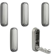 MOROBOR 5pcs Elliptical Folding Wall Hook Non-Slip Heavy Duty Foldable Coat Hooks Zinc Alloy Wall...