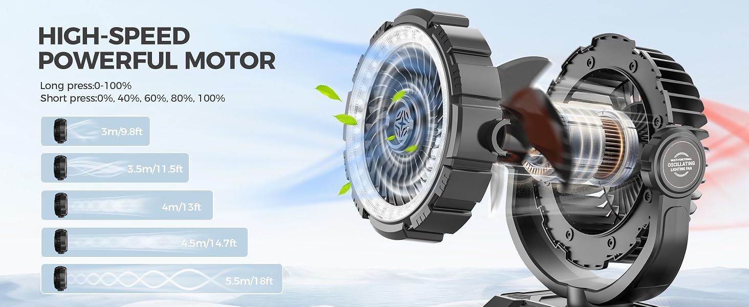 battery powered fan