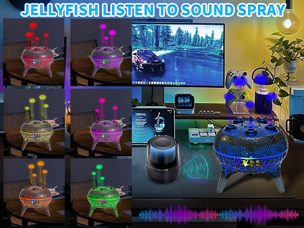 sound control spray diffuser