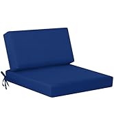 idee-home Outdoor Cushions for Patio Furniture, Outdoor Seat Cushions 26.5 x 26.5 Waterproof &amp; Fa...