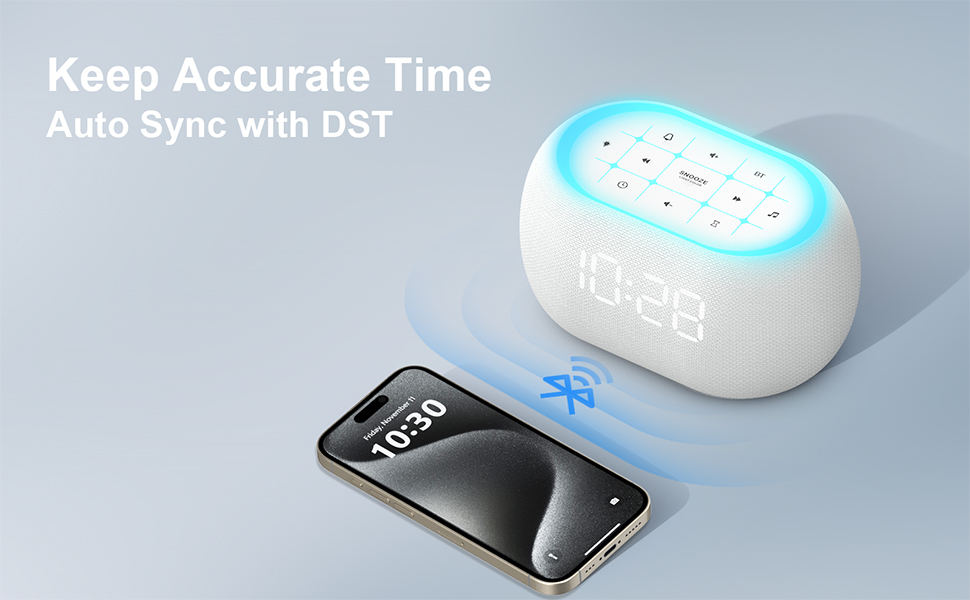 Bluetooth alarm clock