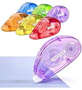 Marsrock Double-Sided Adhesive Dots Roller – 6 Pack (0.31IN x 26FT) Dots Glue, Craft &amp; Scrapbook ...