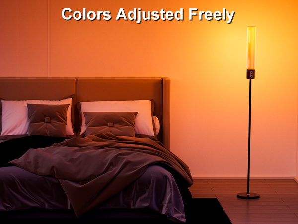 Freely adjustable colors
