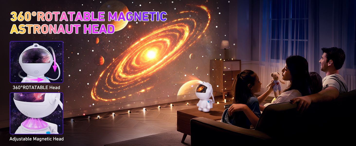 Galaxy light projector