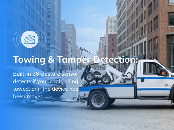 Towing &amp;amp; Tamper Detection