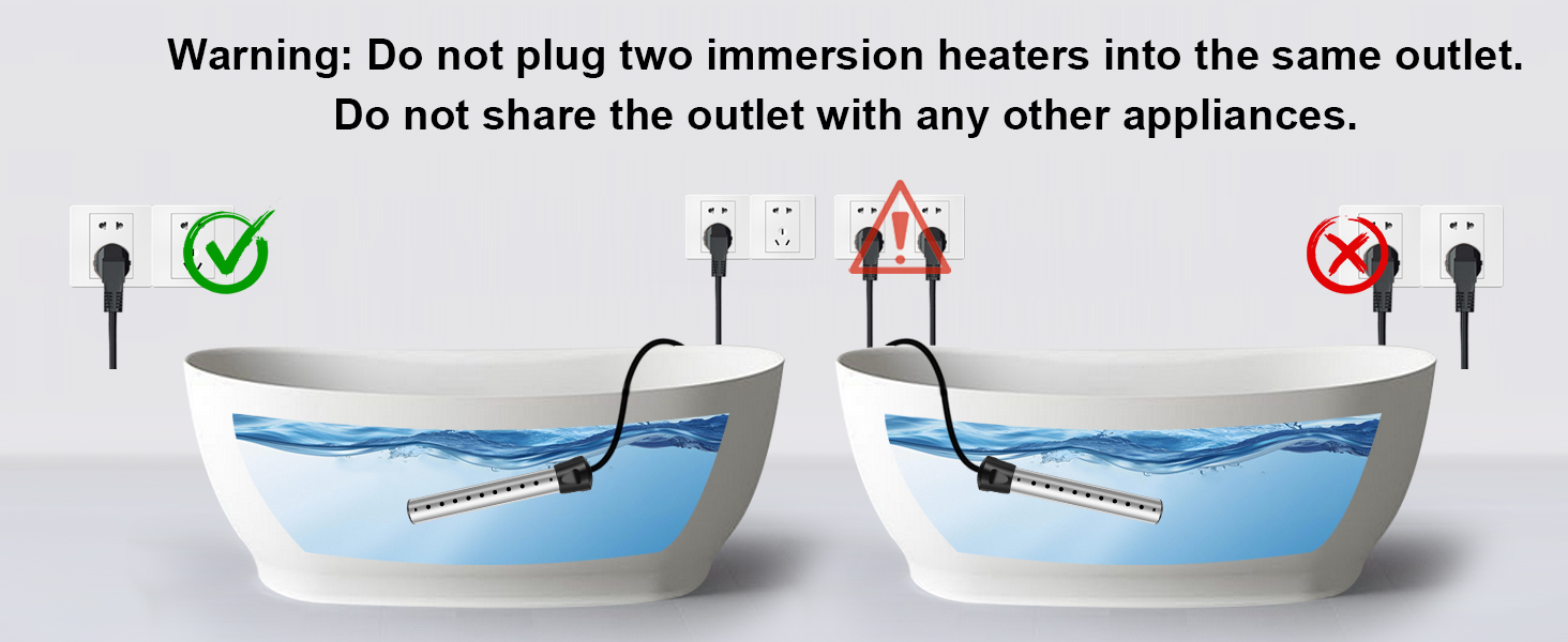 immersion water heater