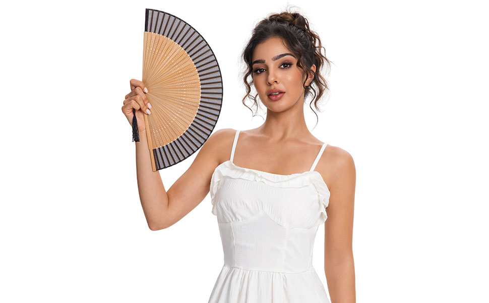 Hand Fan Foldable for Women