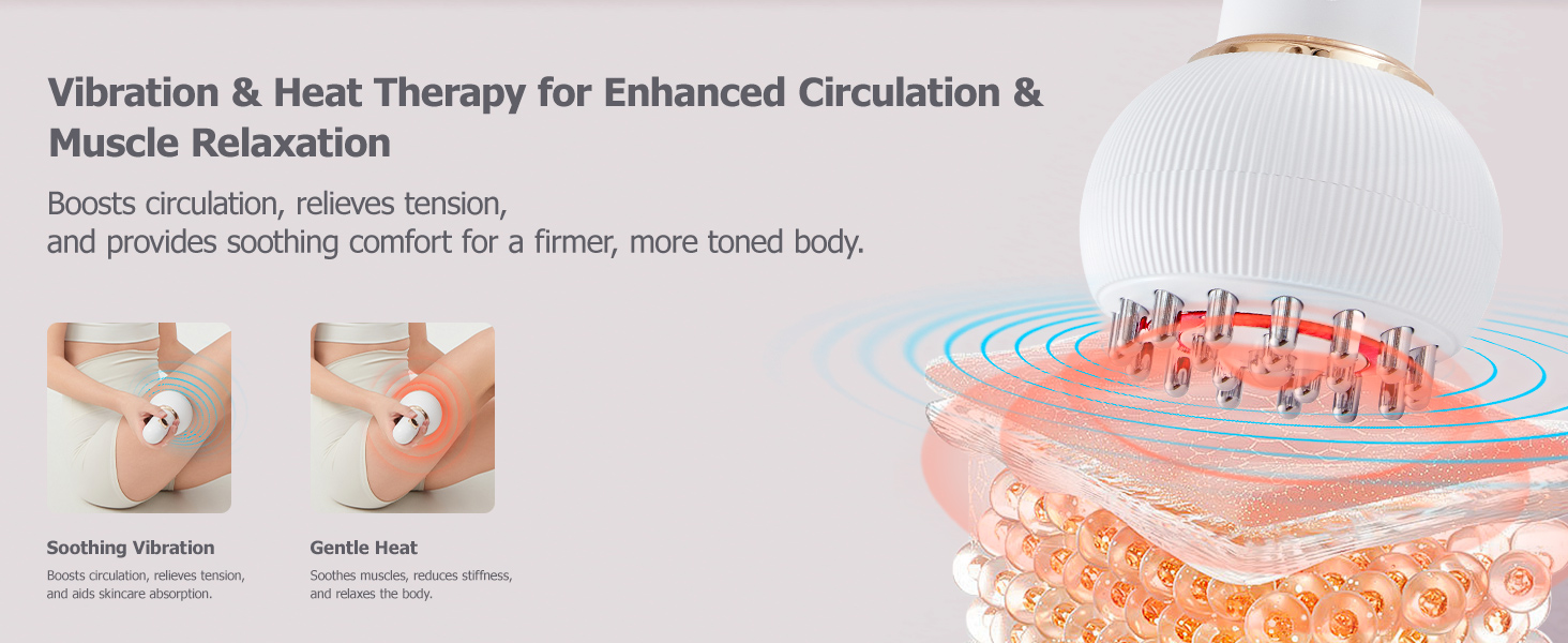 lymphatic drainage massager; stretch marks removal; body sculpting machine; cellulite massager