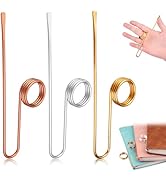 3Pcs Book Holder Ring, Metal Thumb Book Page Holder, Lightweight Ring Book Opener for Reading, Er...