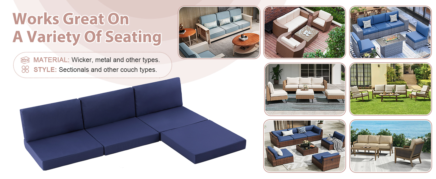 cushions for outdoor furniture