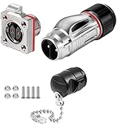 CNLINKO BD-20 Industrial Waterproof Connector IP68 Circular Connector Device-Side Fast Plugging C...