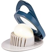 Ortarco Egg Slicer for Hard Boiled Eggs, Stainless Steeel Wire Egg Cutter Dishwasher Safe