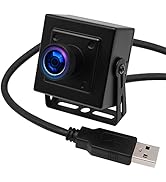 SVPRO 5MP 30FPS USB Camera IMX335 Sensor Fisheye Webcam for 3D Printer, Laser Engraver, Machine V...