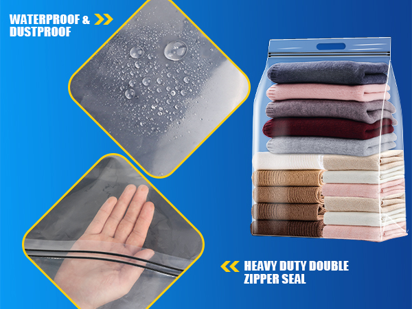 Double Zipper Seal Bags