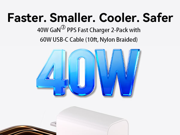 Fast iPad Charger,iPad Charger Fast Charging Wall Chargers Plug Adapter USB C to C Cable Cord