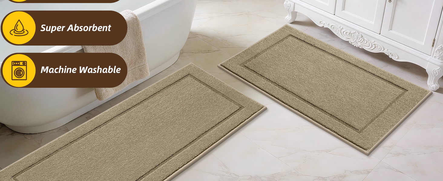 Non-slip Bathroom Mats