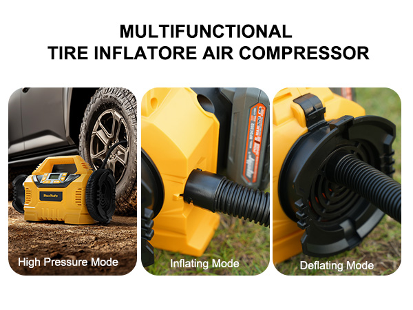 MULTIFUNCTIONAL TIRE INFLATOR