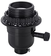 UL listed lamp socket replacement on/off