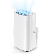 Air Choice 14000 BTU Portable Air Conditioner, 4-in-1 Air Conditioner Portable for Room Up to 700...