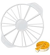 UBANU Cake Portion Marker, Round Cake Marker Divider with Double Sided Slices for Equal Portions,...