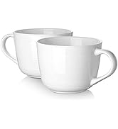 DOWAN Coffee Mug, 17 Oz Soup Mugs with Handle, Wide Large Coffee Mugs for Latte, Cappuccino, Tea,...