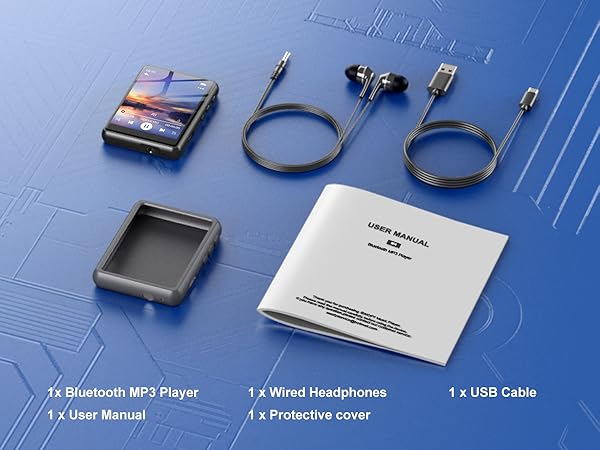 MP3 player with bluetooth