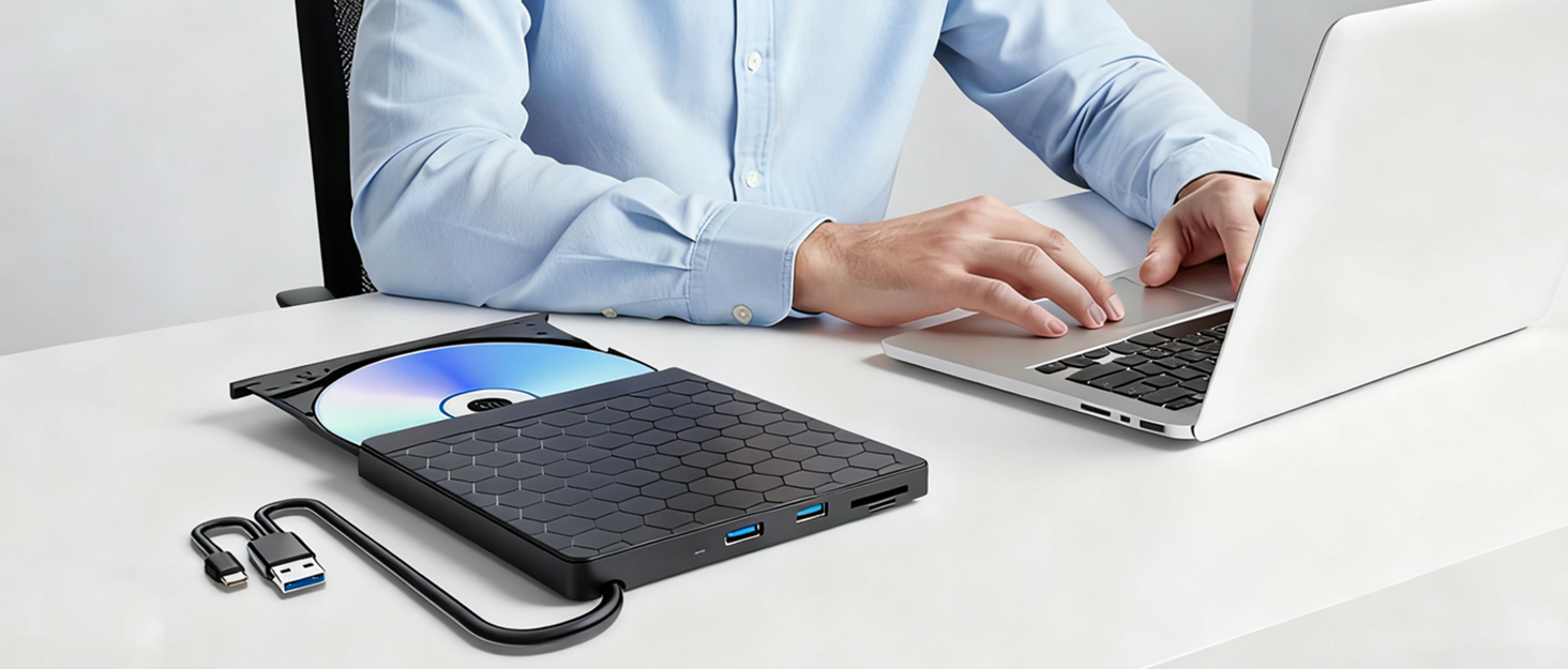 External CD DVD Drive for Laptop