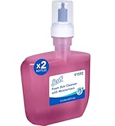 Scott Professional Foam Hand Soap with Moisturizers (91592), 1.2 L, Foaming, Pink, Floral Scent, ...
