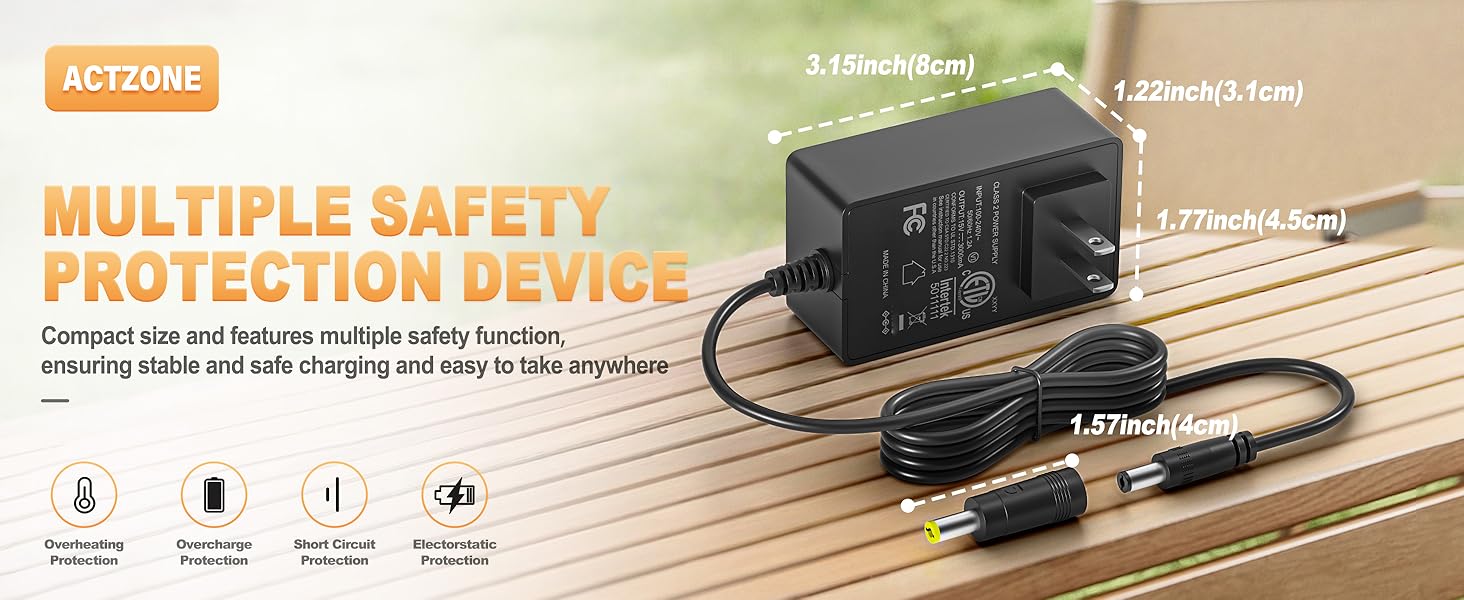 Compatible with Normatec 30121 Power Supply Cord