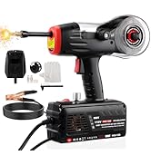 GEARLASSO Handheld MIG Welder Machine 110V, 20-120A Flux Core Portable Welding Machine Portable F...