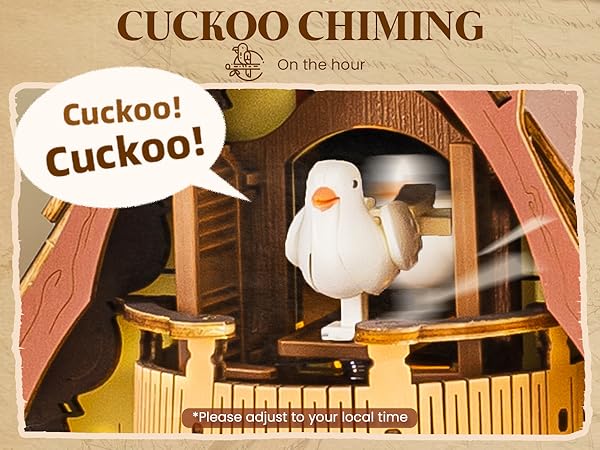 ROKR 3D PUZZLE CUCKOO CLOCK