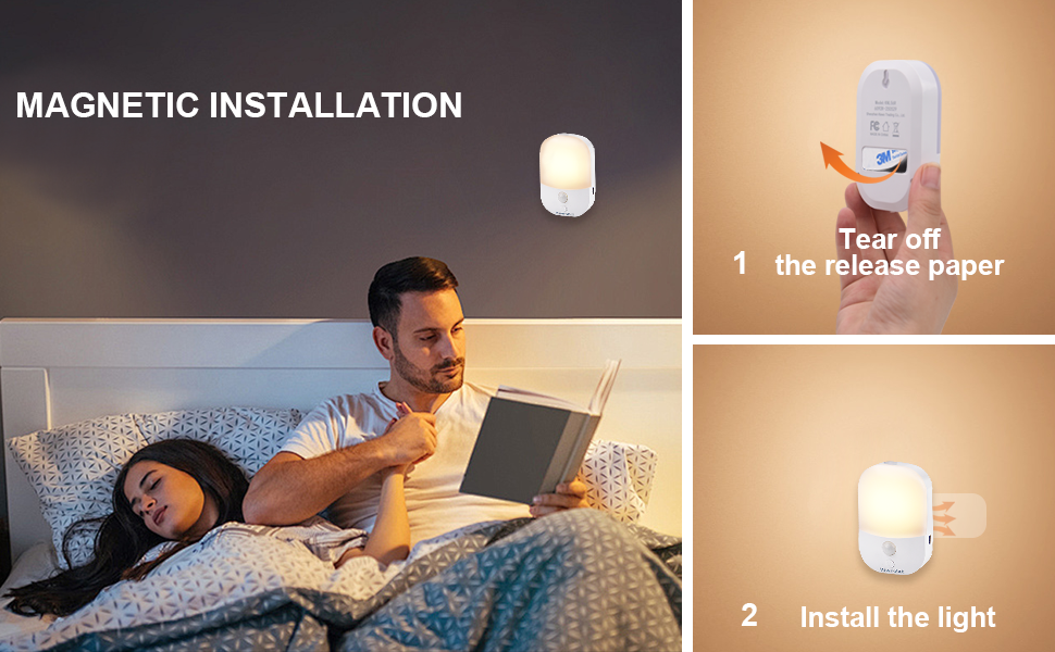 Hiwrolat rechargeable night light