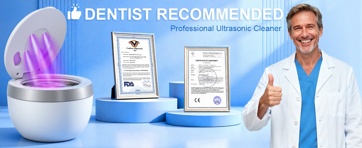 ultrasonic denture cleaner