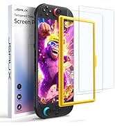 JSAUX 2-Pack Anti-Glare Screen Protector for Nintendo Switch 2 | Matte Tempered Glass | Easy to I...