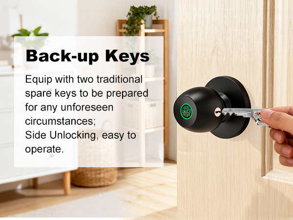 Smart Fingerprint Door Knob