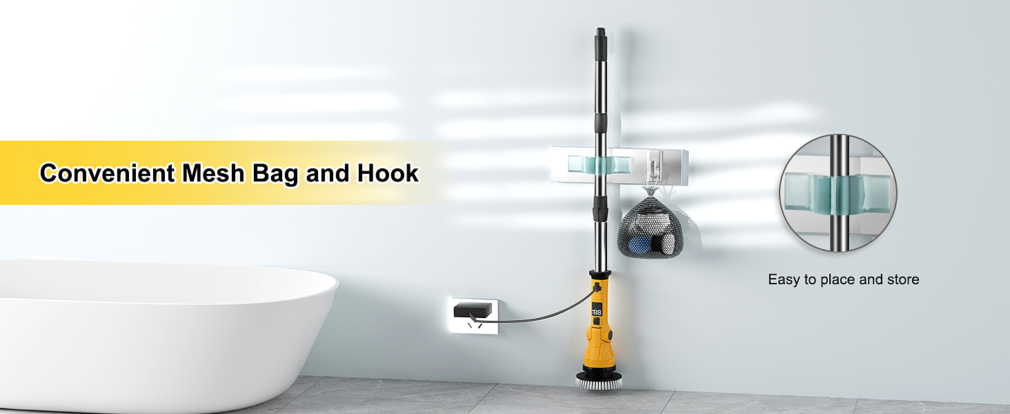 electric bathroom scrubber