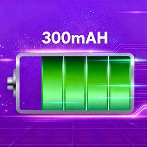 300mAH Rechargeable Battery