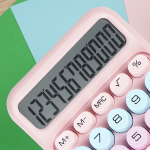 Mechanical Calculator pink-4.2