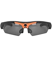 Camera Video Sunglasses, HD1080P Camera Glasses Built in HD1080P Camera, Hands Free Video Sunglas...