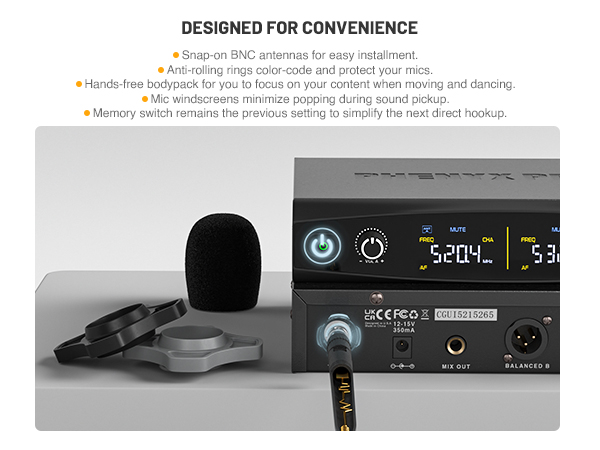 uhf wireless microphone