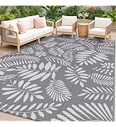 StepRite Outdoor Rug, Patio Rug, Plastic Straw Camping Rugs, Large Waterproof Area Rug and Mat fo...