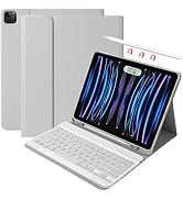 besky Keyboard Case for iPad Pro 12.9 inch (5th, 6th Generation) &amp; New Air 13 inch M2 (Only Appli...
